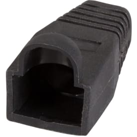 EFB hylsa för RJ45 kontakt, 100 st, svart