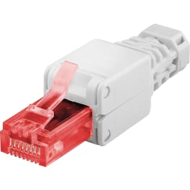 RJ45 netværksstik, UTP, cat. 6