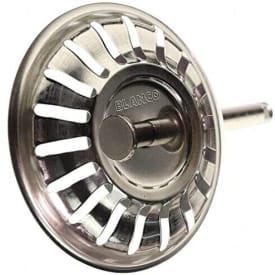 Blanco Kurveventil, manuel, Ø80 mm, krom