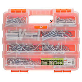 SPIT sortimentskasse m/400 spånskruer + 120 dybler, FZB, TX, PAN