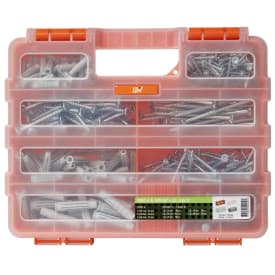 SPIT sortimentskasse m/400 spånpladeskruer, FZB, TX
