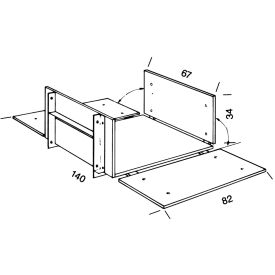 FLEXPLATFORM M/HÆNGSLEDE SIDER