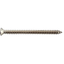Expandet karmskrue m/hoved 7,5 x 92mm A2, TX30, 100stk.