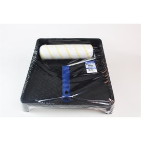 Roliba malerrullesæt med bakke, skaft og microfiber rulle, 25 cm