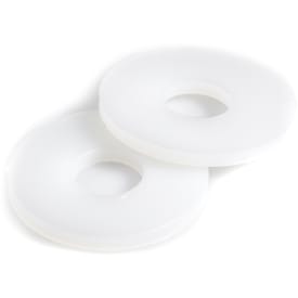 Skive M4, 4,3 x 12 x 1 mm, PA, DIN 9021, 10000 stk.