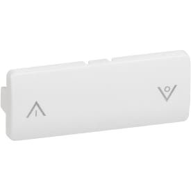 LK Fuga svagsstrømstangent tænd/sluk + dæmp., hvid