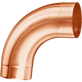 20 stk VMzinc Vmcopper bøjning, 85°, Ø87 mm, kobber