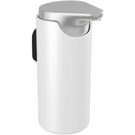 Pressalit Style sæbedispenser, hvid/børstet rustfrit stål