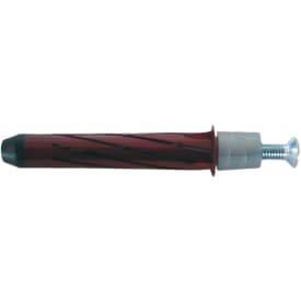 Gipsdybel t/2 lag gips 5 x 75/12 mm, rød, TX25, 25 stk.