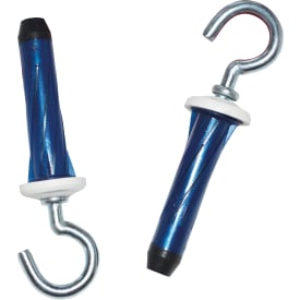 Gipsdybel m/krog t/1 lag gips M5, blå, 25 stk.