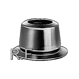 AFLØBSKOBLING MED FLANGE -