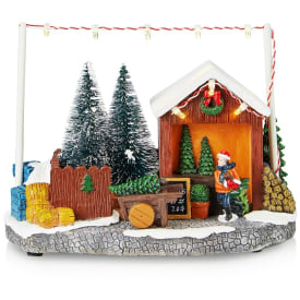 Markslöjd juletræsmarked julelandskab