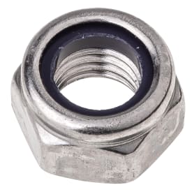 Låsemøtrik M10, A4, DIN 985, 6-kant