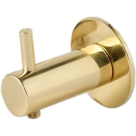 25 stk D line håndklædekrog, messing