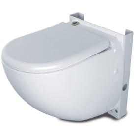 Sanicompact Comfort væghængt toilet, hvid