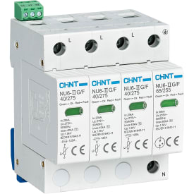 Chint Transientskydd Typ 2, 65kA/275V 3P+N med signalkontakt