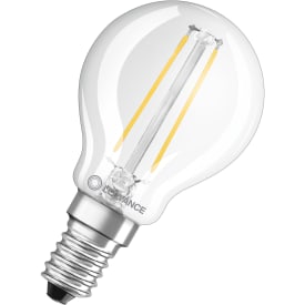 Ledvance Parathom E14 klotlampa, 2700K, 2,5W