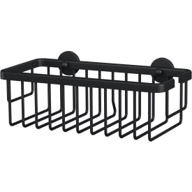 8 stk Tesa Moon dusjhylle, sort