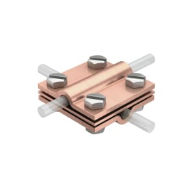 10 stk Krydssamlestykke 252 8-10 CU Ø8-10 mm
