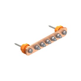 6 stk Potentialudligningsskinne 1802 5 CU