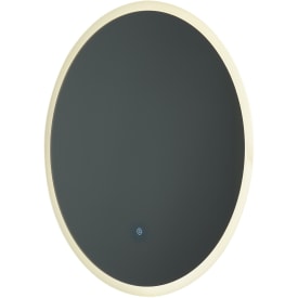 Nordlux Dovina spejl med lys, touch, Ø60 cm