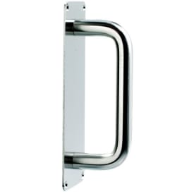 5 st Randi 1590 Randi-Line skjutdörrshandtag, ø16 x 125 mm, borstat rostfritt stål