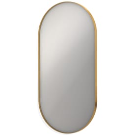 Sanibell Ink SP20 spejl, 60x120 cm, børstet mat guld