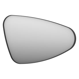 Sanibell Ink SP22 spejl, højre, sort, 80x50 cm