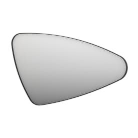 Sanibell Ink SP23 spejl med lys, dæmpbar, dugfri, højre, sort, 120x70 cm