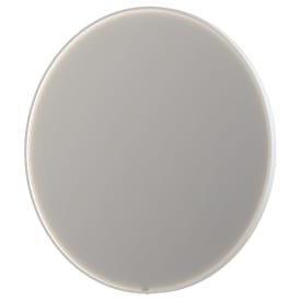 Sanibell Ink SP24 spejl med lys, dæmpbar, dugfri, mat hvid, Ø120 cm