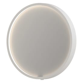 Sanibell Ink SP24 spegel med belysning, dimbar, imfri, Ă˜40 cm, matt vit