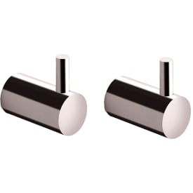 Pressalit handdukskrok, 2 st, polerat rostfritt stål