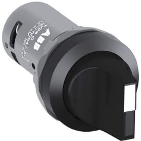 Kompakt drejeomskifter sort, 2 slutte, C3SS3-10B-20