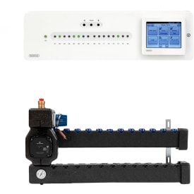 Wavin AHC 9000 gulvvarmestyring, trådløs, 11 kredse