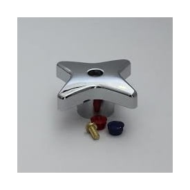 Børma Stjerne håndhjul B, 23 mm, Krom