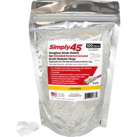 Simply45 avlaster til RJ45 CAT6 skjermet, RJ45 CAT7 uskærmet, 100 stk.
