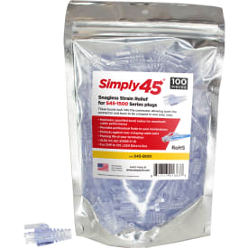 Simply45 strekkavlastning for RJ45 CAT5-kontakt