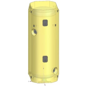 Bosch SWWP 180 varmtvandsbeholder, centralvarme, 180 liter