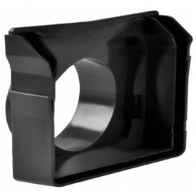 Star Drain 100 x 53 mm PVC-endestykke med 30 mm udløb