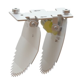NI TX11 Lock reline DN100/110 mm spjæld, unbrako