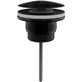 Scandtap universal bundventil, push-open, børstet sort