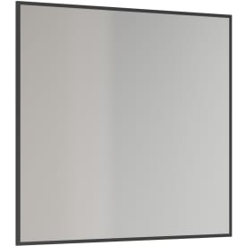 Dansani Mido+ Select spejl, 80,4x70,4 cm, sort