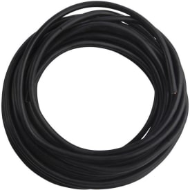 Rund plastkabel PKL 2x0,75 mm², svart, 10 meter