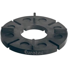 Pladeleje EPDM t/terassefod, Ø120 x 18/10 mm, 45 stk.