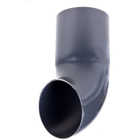 Plastmo udkaster i grafit med Ø90 mm nedløb