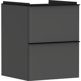 Hansgrohe Xelu Q underskab, 48x49,5 cm, mat grå