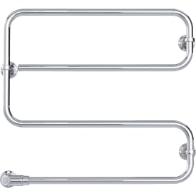 Pax TR85 håndkletørker, el, 72x64,5 cm, rustfritt stål