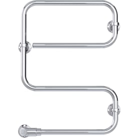 Pax TR65 håndkletørker, el, 49x64,5 cm, rustfritt stål