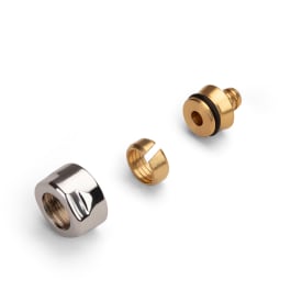 Pex koppling, D15x2,5 mm, 24-19, 2 st