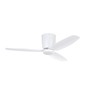 Eglo Bavaro ventilator med lys, hvid